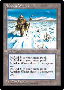 【ENG】《アダーカー荒原/Adarkar Wastes》[ICE]