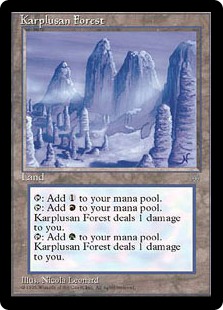 【ENG】《カープルーザンの森/Karplusan Forest》[ICE]