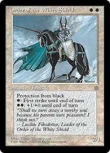 【ENG】《白き盾の騎士団/Order of the White Shield》[ICE]