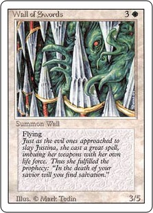 【ENG】《剣の壁/Wall of Swords》[3ED]