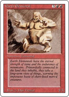 【ENG】《大地の精霊/Earth Elemental》[3ED]