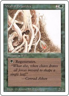 【ENG】《茨の壁/Wall of Brambles》[3ED]