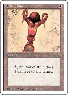 【ENG】《破滅のロッド/Rod of Ruin》[3ED]