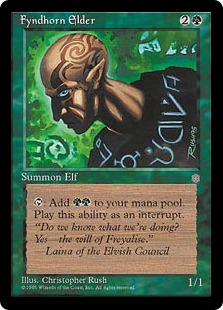 【ENG】《フィンドホーンの古老/Fyndhorn Elder》[ICE]