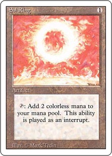 【ENG】《太陽の指輪/Sol Ring》[3ED]