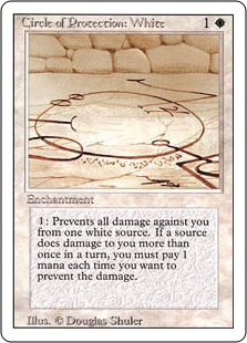 【ENG】《白の防御円/Circle of Protection: White》[3ED]