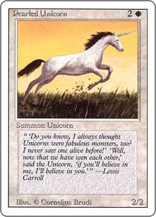 【ENG】《真珠色の一角獣/Pearled Unicorn》[3ED]