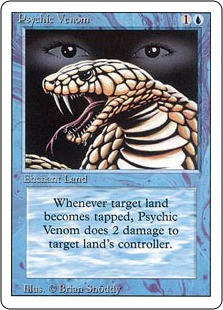 【ENG】《地の毒/Psychic Venom》[3ED]