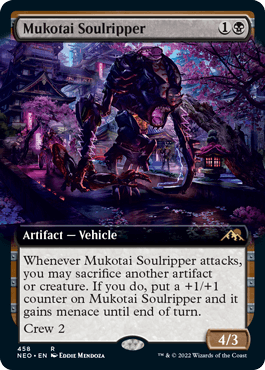 【ENG】■拡張アート■《無孤勢団の霊裂機/Mukotai Soulripper》[NEO]