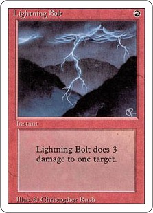 【ENG】《稲妻/Lightning Bolt》[3ED]