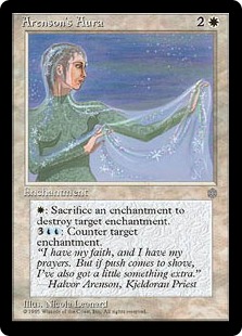 【ENG】《アレンスンのオーラ/Arenson's Aura》[ICE]