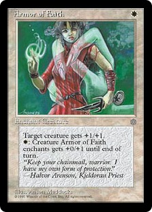 【ENG】《信仰の鎧/Armor of Faith》[ICE]