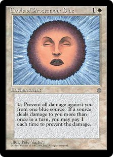 【ENG】《青の防御円/Circle of Protection: Blue》[ICE]