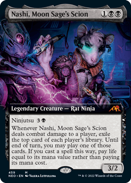 【ENG】■拡張アート■《月の賢者の養子、ナシ/Nashi, Moon Sage's Scion》[NEO]