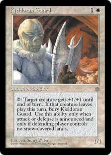 【ENG】《Kjeldoran Guard》[ICE]