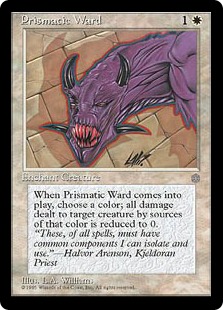 【ENG】《虹色の護法印/Prismatic Ward》[ICE]