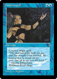 【ENG】《対抗呪文/Counterspell》[ICE]