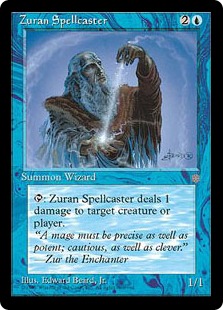 【ENG】《ズアーの投呪士/Zuran Spellcaster》[ICE]