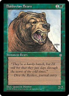 【ENG】《Balduvian Bears》[ICE]