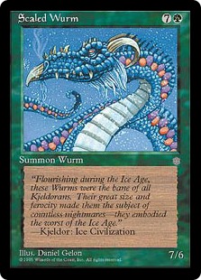 【ENG】《甲鱗のワーム/Scaled Wurm》[ICE]