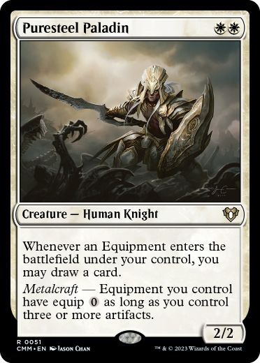 【ENG】《純鋼の聖騎士/Puresteel Paladin》[CMM]
