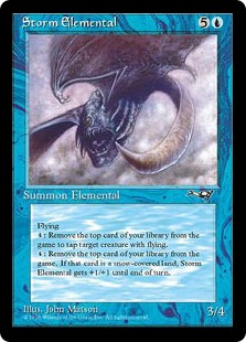 【ENG】《嵐の精霊/Storm Elemental》[ALL]