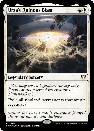 【ENG】《ウルザの殲滅破/Urza's Ruinous Blast》[CMM]