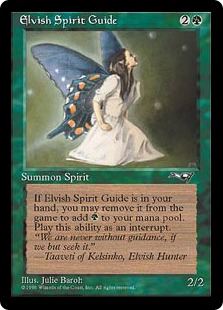 【ENG】《エルフの指導霊/Elvish Spirit Guide》[ALL]