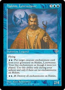 【ENG】《伝承の紡ぎ手ハキーム/Hakim, Loreweaver》[MIR]