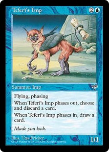 【ENG】《テフェリーのインプ/Teferi's Imp》[MIR]