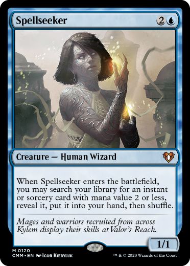 【ENG】《呪文探求者/Spellseeker》[CMM]