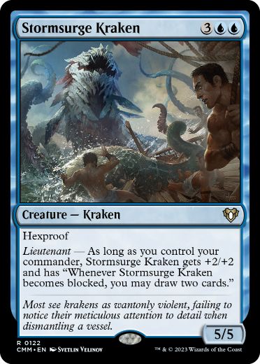 【ENG】《うねり嵐のクラーケン/Stormsurge Kraken》[CMM]