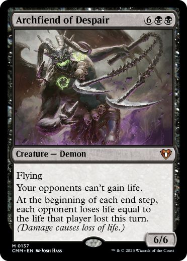 【ENG】《絶望の魔神/Archfiend of Despair》[CMM]