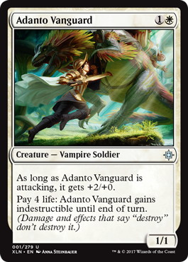 【ENG】【Foil】《アダントの先兵/Adanto Vanguard》[XLN]