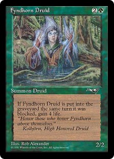 【ENG】《Fyndhorn Druid》Facing Front[ALL]