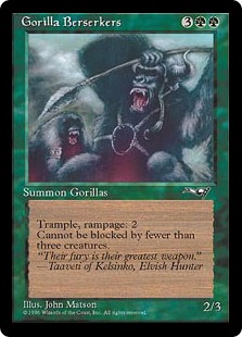 【ENG】《Gorilla Berserkers》Attacking[ALL]