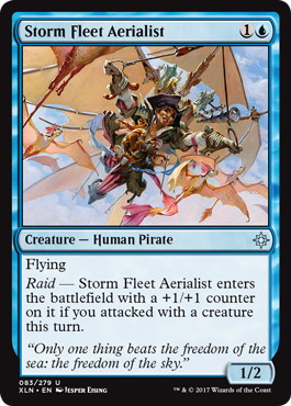 【ENG】《風雲艦隊の空中要員/Storm Fleet Aerialist》[XLN]