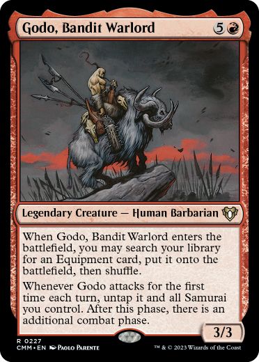 【ENG】《山賊の頭、伍堂/Godo, Bandit Warlord》[CMM]