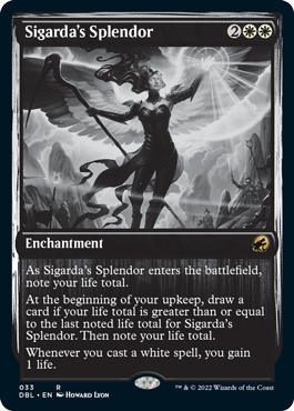 【ENG】【Foil】■DBL■《シガルダの輝き/Sigarda's Splendor》[MID]