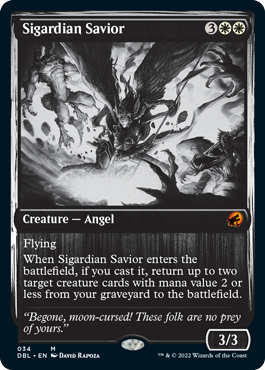 【ENG】【Foil】■DBL■《シガルダ教の救済者/Sigardian Savior》[MID]