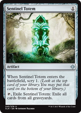 【ENG】【Foil】《歩哨のトーテム像/Sentinel Totem》[XLN]