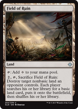 【ENG】【Foil】《廃墟の地/Field of Ruin》[XLN]