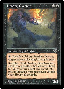 【ENG】《アーボーグの豹/Urborg Panther》[MIR]