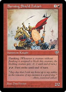 【ENG】《燃ゆる盾のアスカーリ/Burning Shield Askari》[MIR]