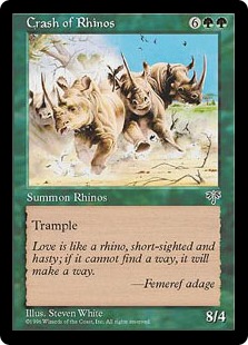 【ENG】《サイの暴走/Crash of Rhinos》[MIR]