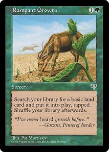 【ENG】《不屈の自然/Rampant Growth》[MIR]