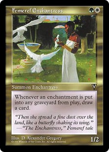 【ENG】《フェメレフのエンチャントレス/Femeref Enchantress》[VIS]