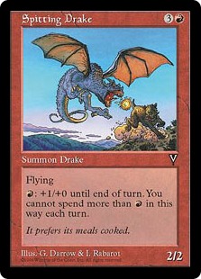 【ENG】《火吹きドレイク/Spitting Drake》[VIS]