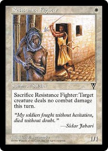 【ENG】《レジスタンス兵/Resistance Fighter》[VIS]
