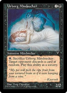 【ENG】《アーボーグの吸心鬼/Urborg Mindsucker》[VIS]